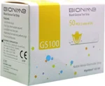 ⁦شرائط بيونيم اصفر - Bionime GS100⁩ - الصورة ⁦2⁩