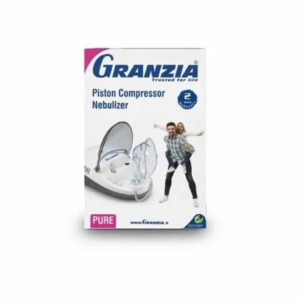شكل عبوة جهاز الاستنشاق جرانزيا بيور Image of the Granzia Pure Nebulizer package