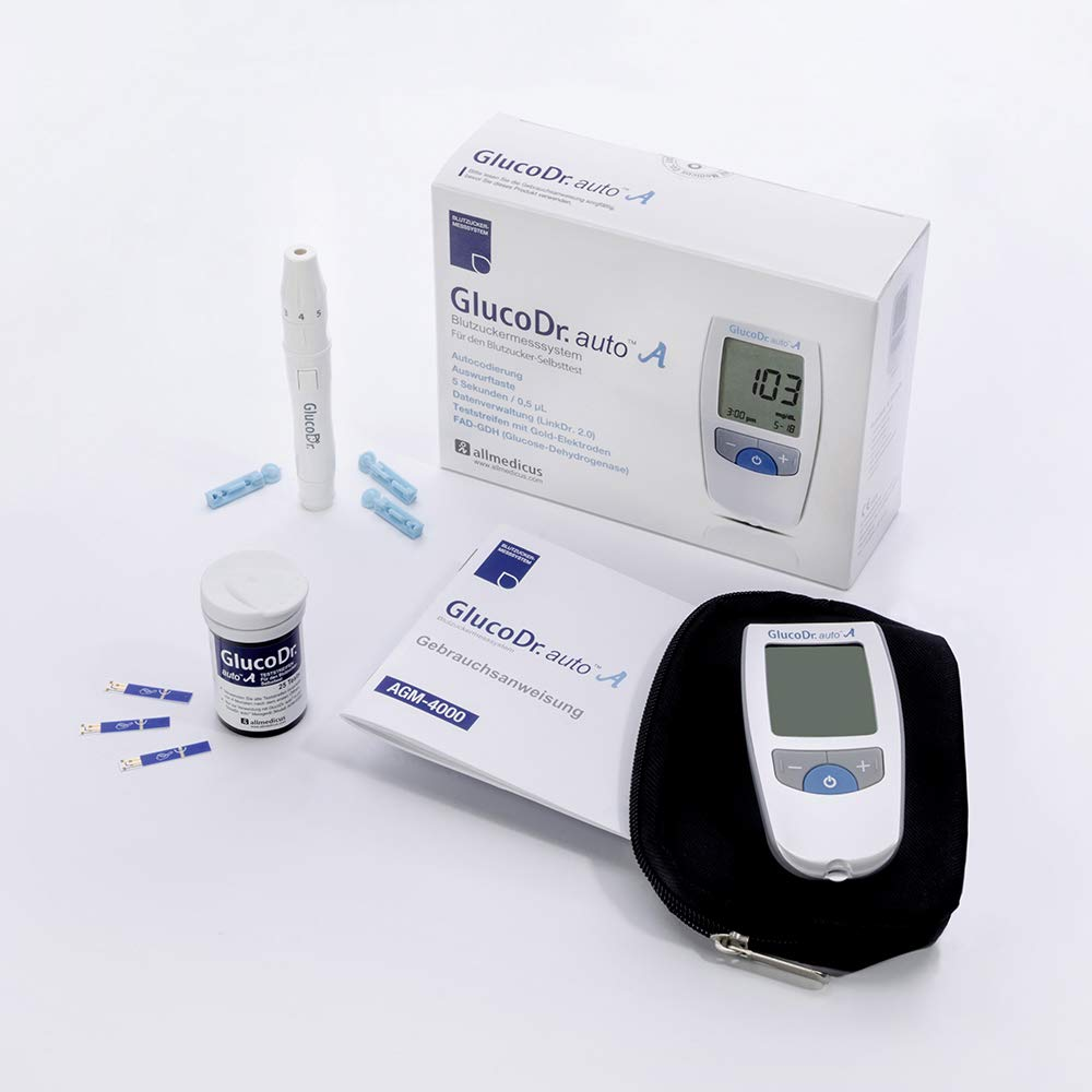 جهاز قياس السكر جلوكودكتور اوتو GlucoDr.auto Blood Glucose Meter - Image 1