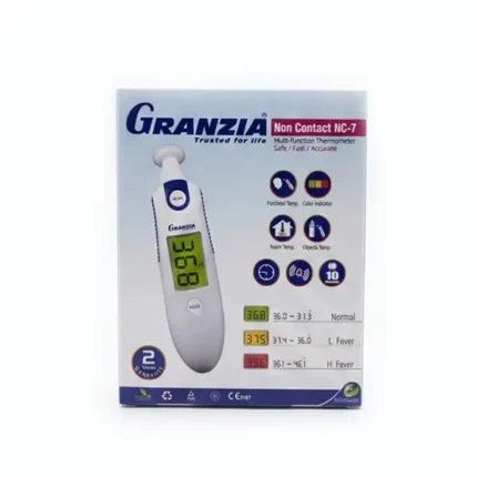 عبوة ترمومتر ديجيتال لقياس الحرارة عن بعد من جرانزيا – Granzia NC-7 Digital Non-Contact Thermometer Box