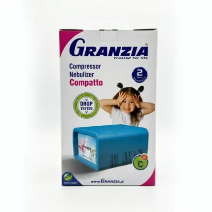 عبوة جهاز الاستنشاق جرانزيا كومباتو (نيبولايزر) – Granzia Compatto Nebulizer Device Box