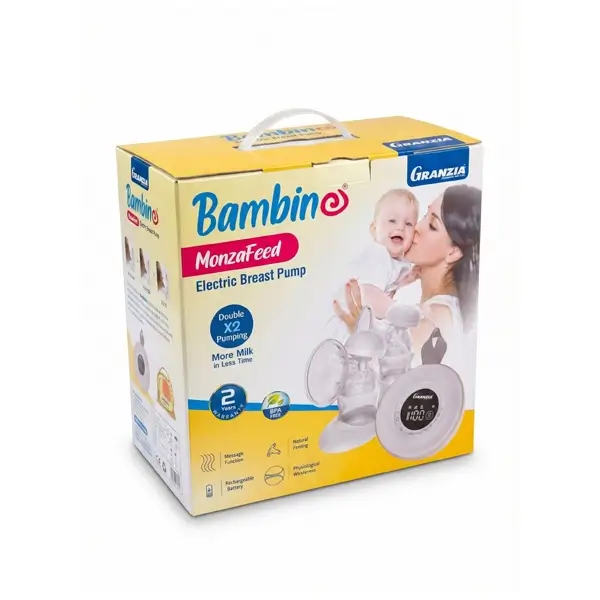 علبة شفاط حليب الثدي الثنائي جرانزيا مونزافيد - Granzia Monzafeed Double Breast Pump Box