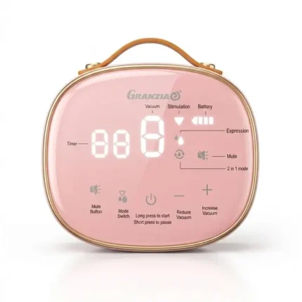 شفاط حليب الثدي الصامت جرانزيا روزفيد - Granzia Rosefeed Silence Breast Pump