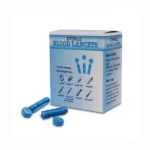 علبة إبر شكاكة طبية (100 قطعة) - Sterile Lancets