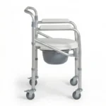 كرسي حمام رجلاش قابل لتعديل الارتفاع والطي - Height-Adjustable Commode Chair