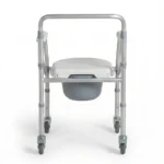 كرسي حمام رجلاش قابل لتعديل الارتفاع والطي - Height-Adjustable Commode Chair