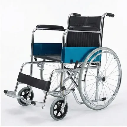 كرسي متحرك ستاندر مع عجل خلفي كبير Wheelchair Standard with Large Rear Wheels