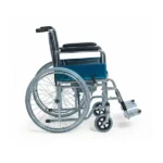 كرسي متحرك مع حمام وعجل خلفي كبير Wheelchair with Commode & Large Rear Wheels